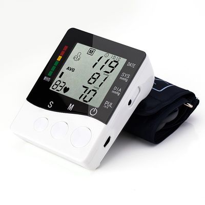 LCD Dijital Kol Kan Basıncı Manşeti Dijital OEM ODM BP Monitörü Üst