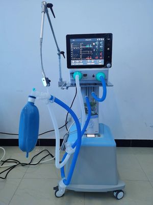 Taşınabilir Cerrahi Acil Durum Ekipmanları Otomatik Solunum YBÜ Vantilatör Makinesi