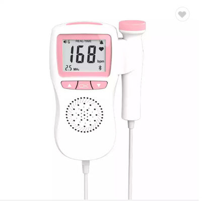Cep Doppler Fetal Taşınabilir Bebek Nabız Monitörü Ultrasonik Fetal Doppler