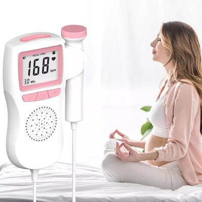 OEM Hastane Makineleri Taşınabilir Hamile Kadınlar Fetal Doppler Fetal Kalp Monitörü