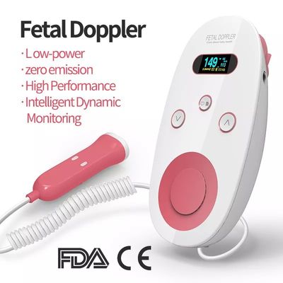 Anne Evde Fetal Doppler Kalp Monitörü Bebek Kalp Atışını Önler Bebek Fetal Doppler