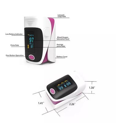 Dijital Parmak Ucu Oled Spo2 Parmak Nabız Oksimetresi Taşınabilir Nabız Oksimetresi