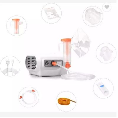 Mesh Gürültü Yok Ultrasonik Taşınabilir Nebulizatör Makinesi İnhaler Maskesi Şarj Edilebilir