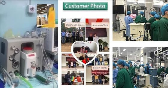 5 Tüplü Mekanik Akış Ölçerli İki Buharlaştırıcı Arabalı Tip Anestezi Makinesi