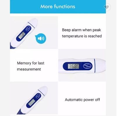 CE OEM Taşınabilir Ev Bebek Elektronik Dijital Oral Termometre