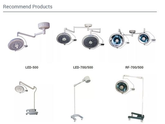 LED Cerrahi Işık Led Ameliyat Işığı Çift Dome Gölgesiz Ameliyat Lambası