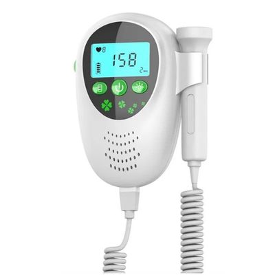 Hamile Kadınlar Bebek Kalp Atışı Dedektörü Monitör Güvenli Fetal Doppler