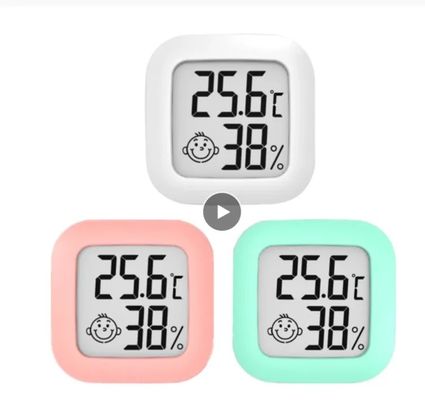 Mini Kapalı LCD Dijital Oda Termometre Higrometre Ölçer Sensörü Nem Ölçer