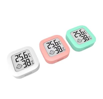 Mini Kapalı LCD Dijital Oda Termometre Higrometre Ölçer Sensörü Nem Ölçer
