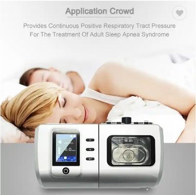 Bipap Makinesi Uyku Apnesi Otomatik CPAP Makinesi Ev İçin Elektrikli Plastik Ce Gri