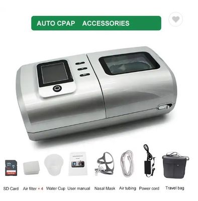 Bipap Makinesi Uyku Apnesi Otomatik CPAP Makinesi Ev İçin Elektrikli Plastik Ce Gri