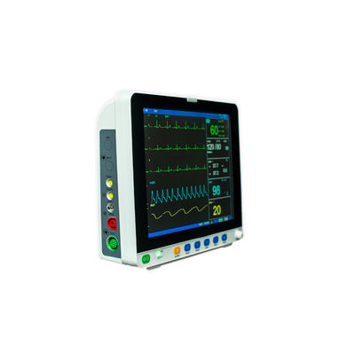 Vital Signs Hasta Monitörü 15 İnç Çok Parametreli Tıbbi Yoğun Bakım Hastabaşı Nibp SPO2 Ekg