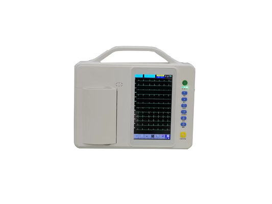 EKG Makinesi 3 Kanal Yenidoğan EKG Elektrokardiyograf Taşınabilir Makine Cihazı