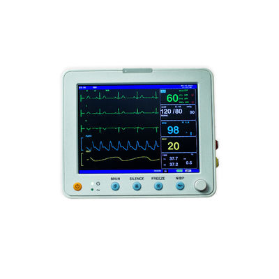 Etco2 Multipara Monitörlü 8 İnç 7 Parametre Yenidoğan Hasta Monitörü YBÜ Başucu