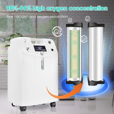 Nebulizatör Respironics Oksij Jeneratörü Üretimi 10l Yüksek Akış 5l 10 Litre