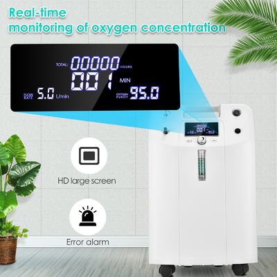 Nebulizatör Respironics Oksij Jeneratörü Üretimi 10l Yüksek Akış 5l 10 Litre