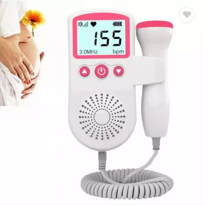 Ultrasonik Kalp Atışı Dedektörü Monitör Ev Gebelik Hamile Fetal Kalp Atışı Doppler