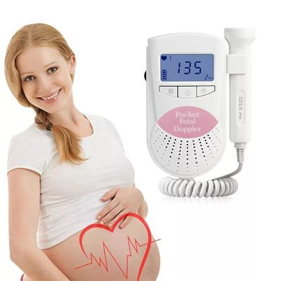 Kalp Atışı Bebek Monitörü Cep Akıllı Fetal Doppler Kalp Monitörü