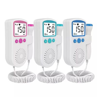 Gebelik İçin Taşınabilir Fetal Doppler Kalp Monitörü Bebek Cep Doppler Monitörü