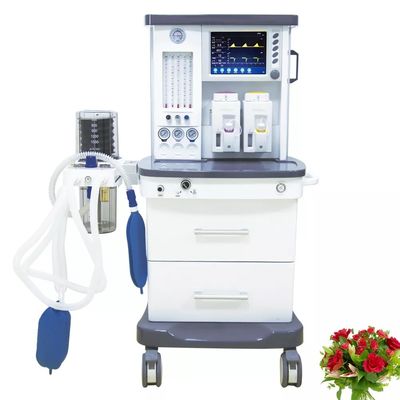 Taşınabilir Maquina De Anestezi 10.4 İnç LCD Ekran Anestezi Makinesi