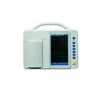 EKG Makinesi 3 Kanal Yenidoğan EKG Elektrokardiyograf Taşınabilir Makine Cihazı